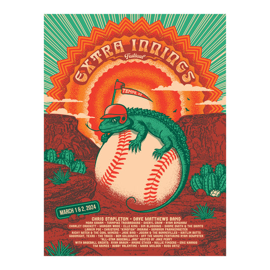 Extra Innings Commemorative Poster