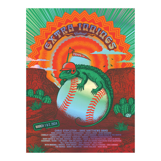 Extra Innings Foil Poster